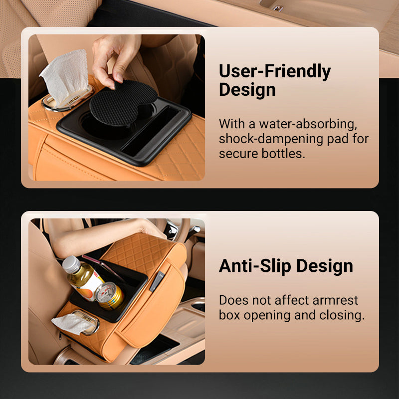 Integrated Pressurized Multifunctional Car Armrest Heightening Pad