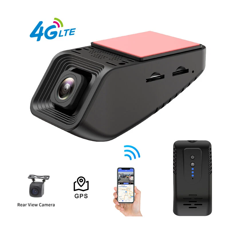 4G Mini Dash Cam HD 1080P Dual Dash Camera GPS WIFI Dash Cam Remote Monitoring