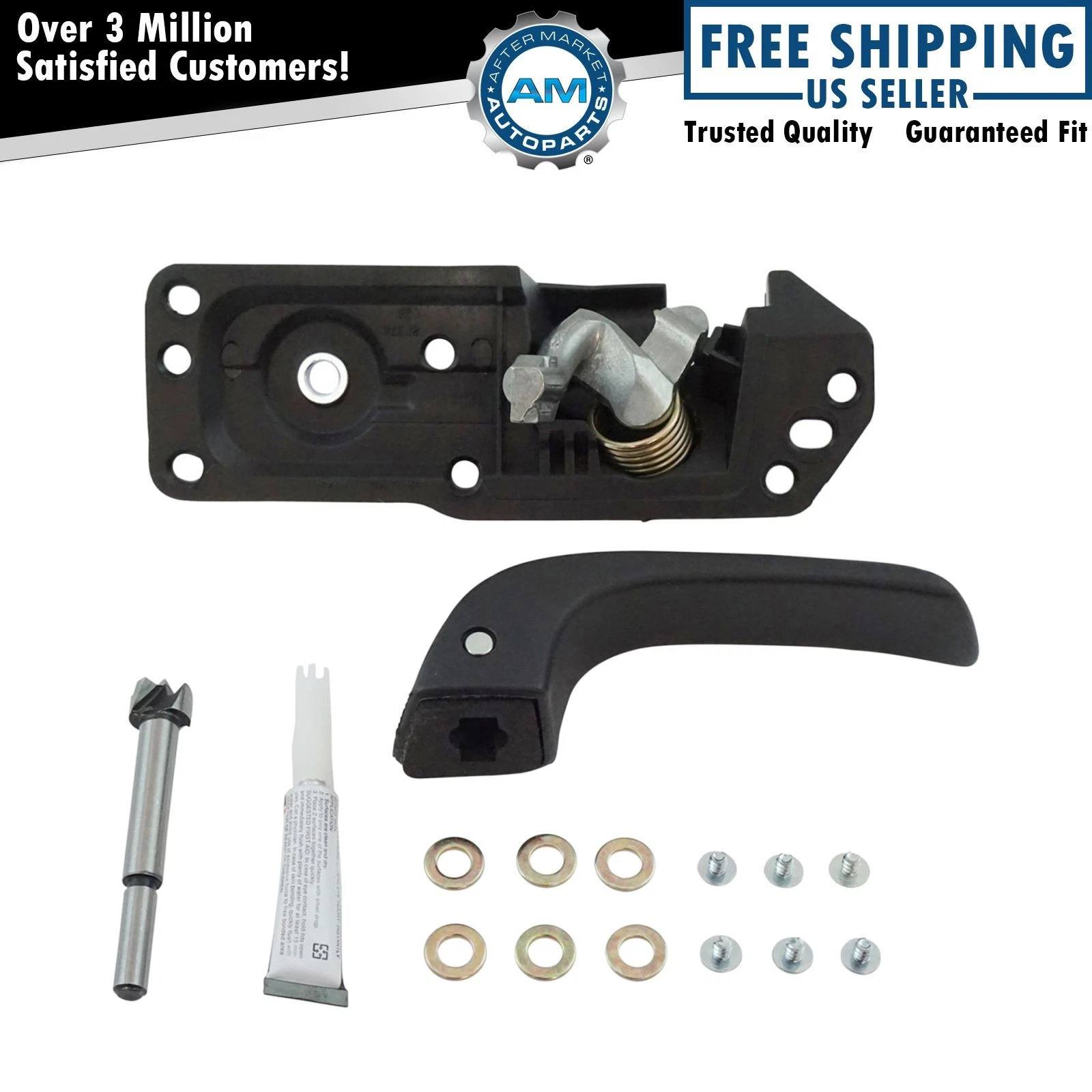 Door Handle Repair Kit Interior Inside LH Driver for 07-14 Sierra Silverado