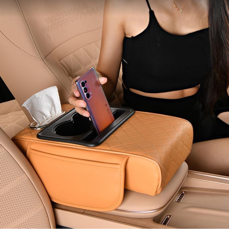 Integrated Pressurized Multifunctional Car Armrest Heightening Pad