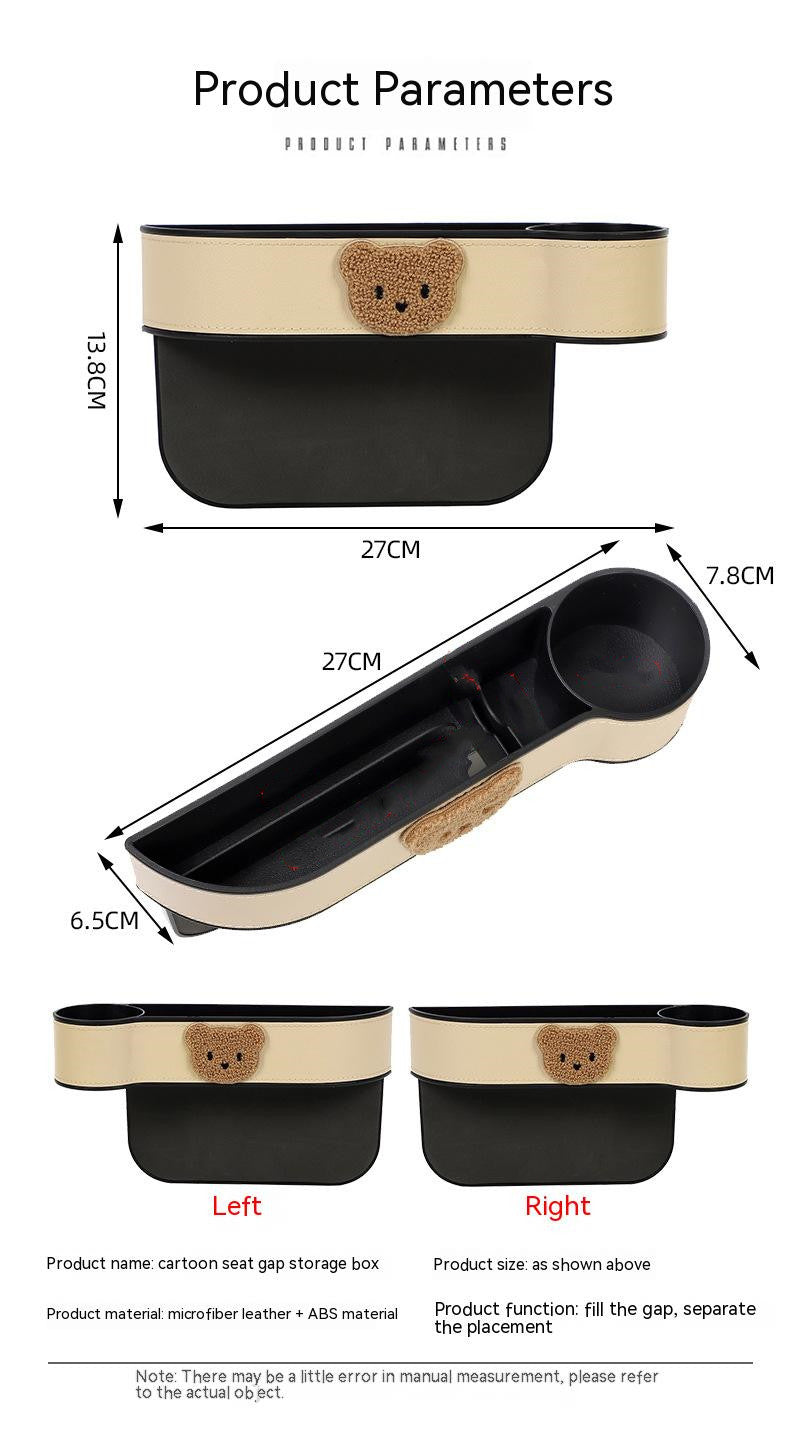 Car Seat Gap Storage Box