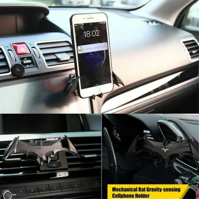 Bat Wings Car Phone Holder