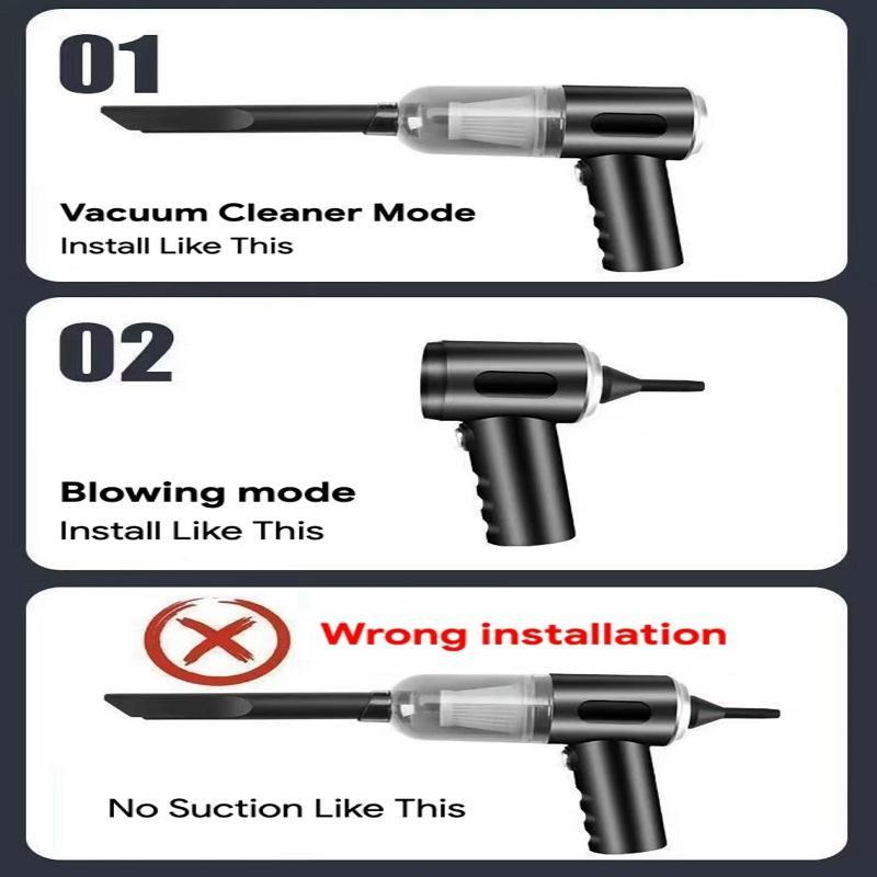 Powerful Handheld Car Wireless Vacuum Cleaner