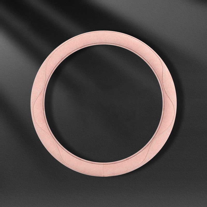 Alcantara Material Car Steering Wheel Cover