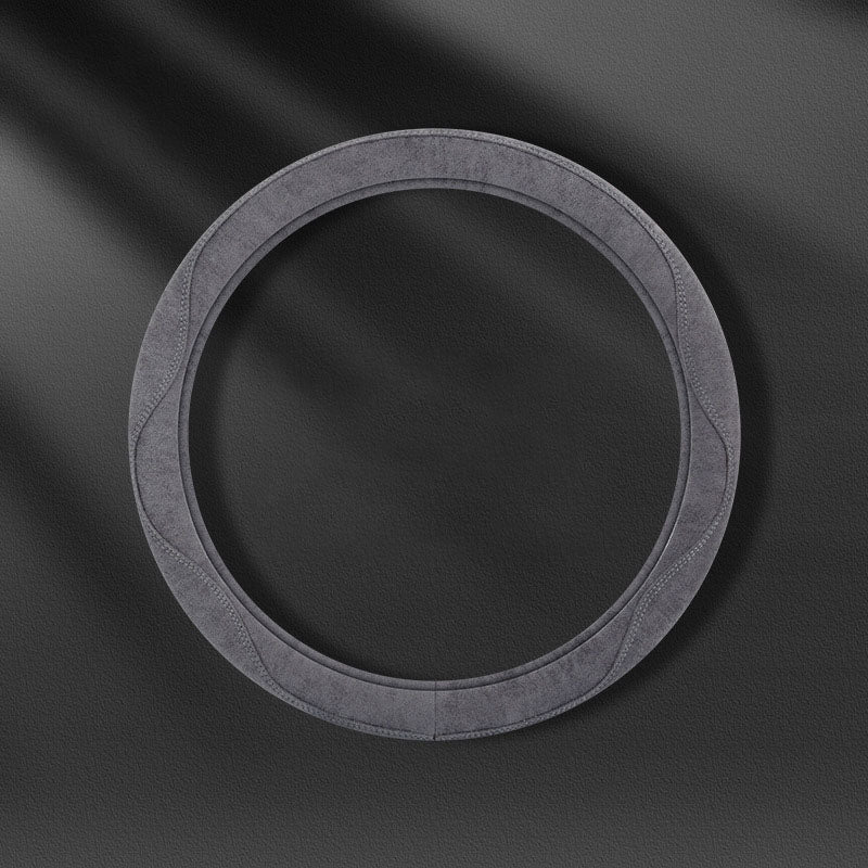 Alcantara Material Car Steering Wheel Cover