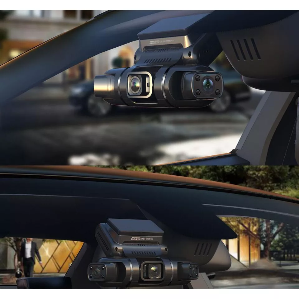 4 Cameras Car Dash Cam 1080P Wifi GPS 360 Degree Panoramic View IR Night Vision