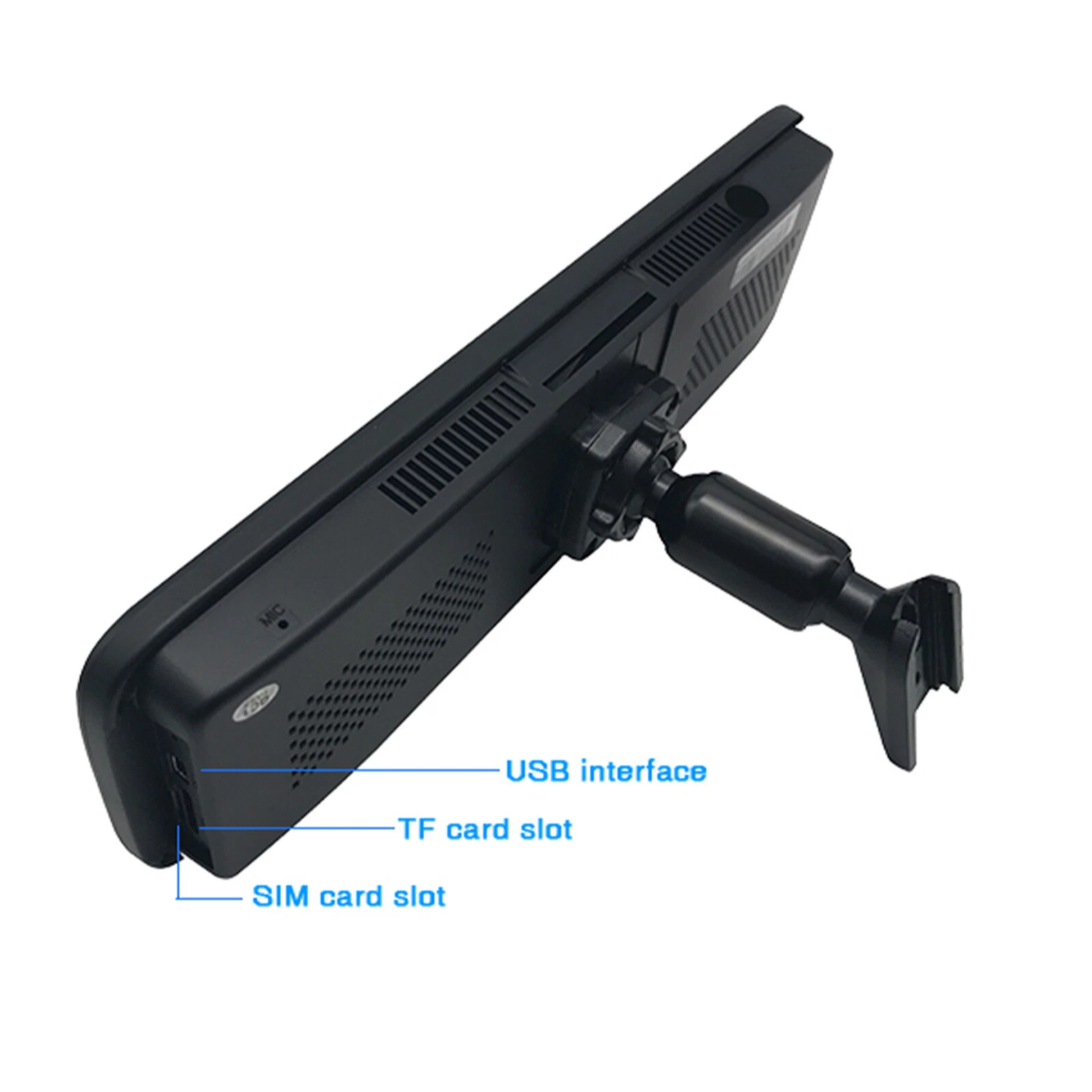 4G smart Car Driving Recorder 4 cameras 360-degree Panoramic Dash Camera W/ GPS