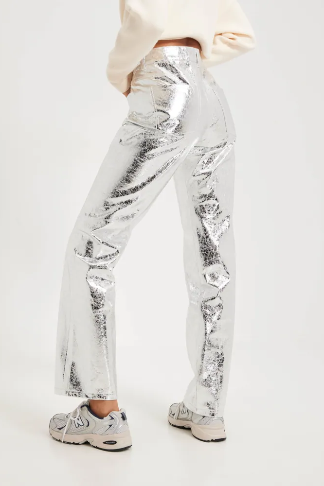 Amy Lynn Textured Metallic Pant