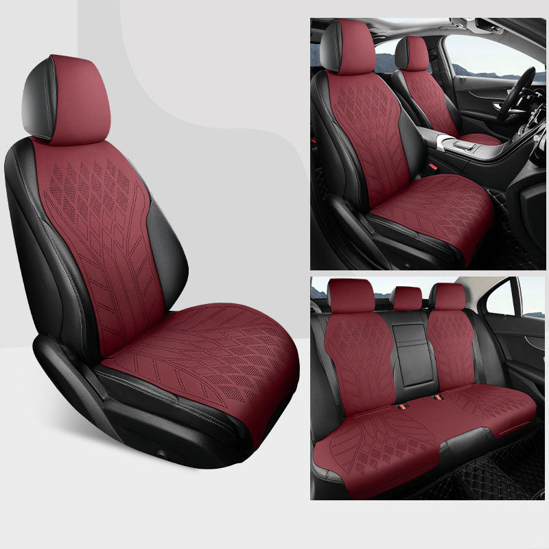 Universal Car Seat Cushion Suede Saddle Pad