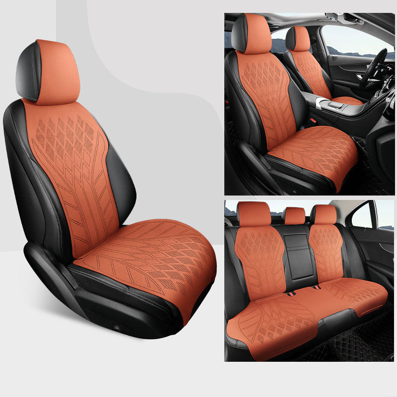 Universal Car Seat Cushion Suede Saddle Pad