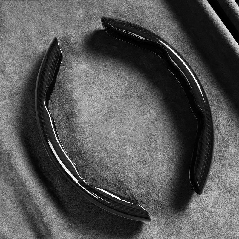 Laser Carbon Fiber Steering Wheel Cover