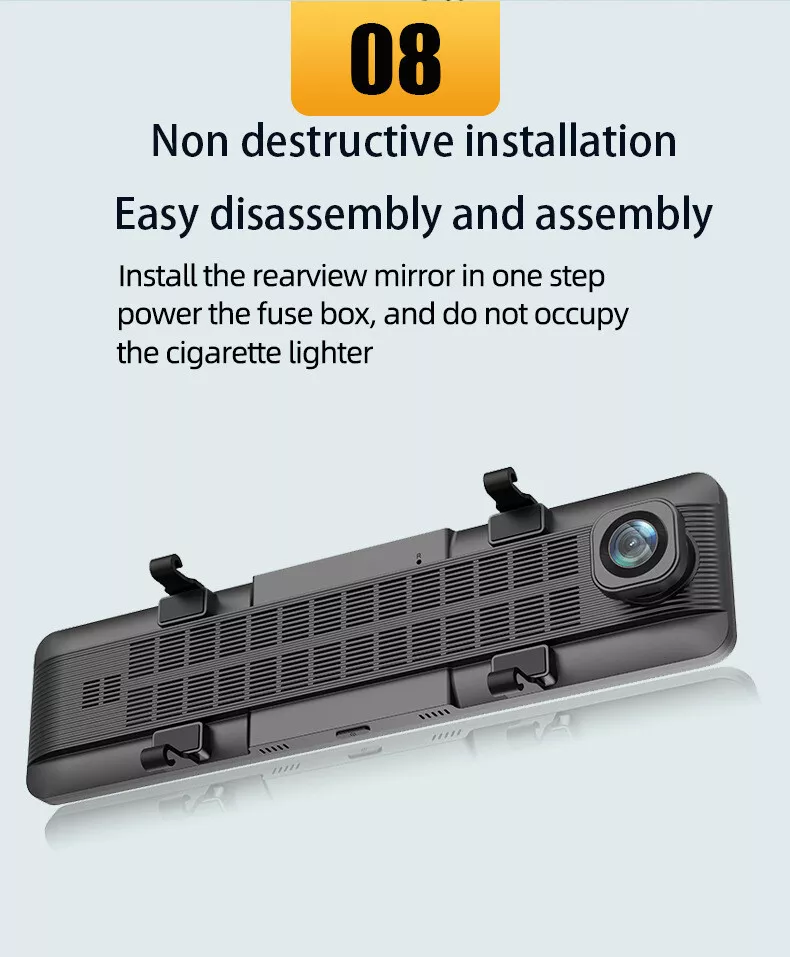 Car Driving Recorder 4 cameras 360-degree panoramic dash camera car DVR ADAS BDS