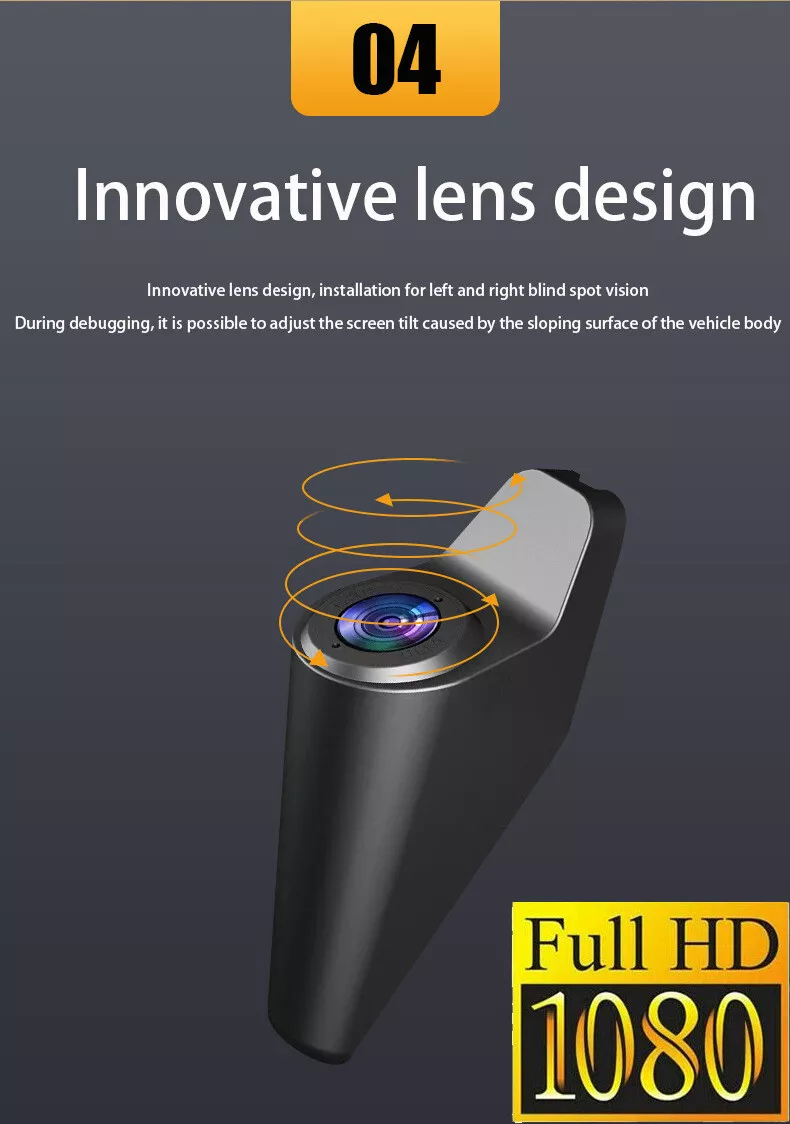 Car Driving Recorder 4 cameras 360-degree panoramic dash camera car DVR ADAS BDS