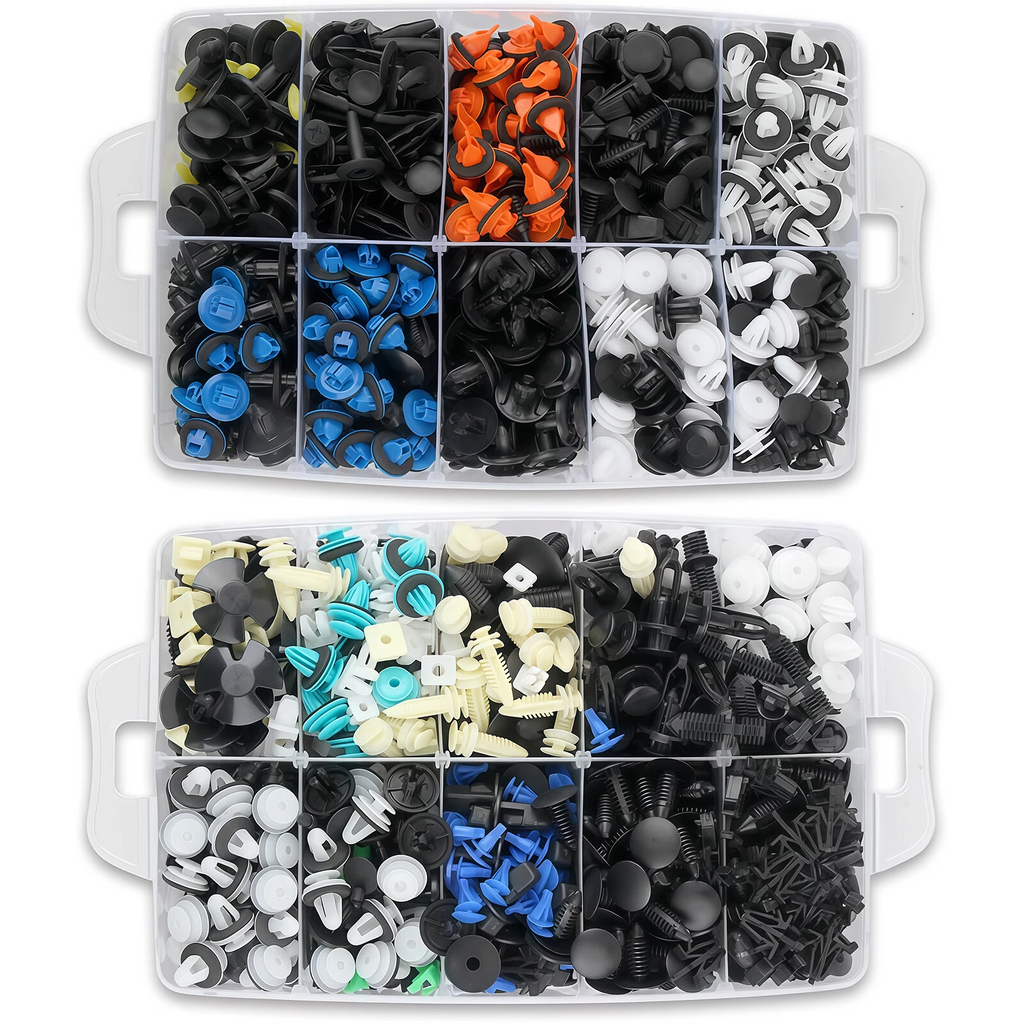 1501Pcs Car Retainer Clips Auto Fasteners Fender Push Trim Clip Pin Rivet Bumper