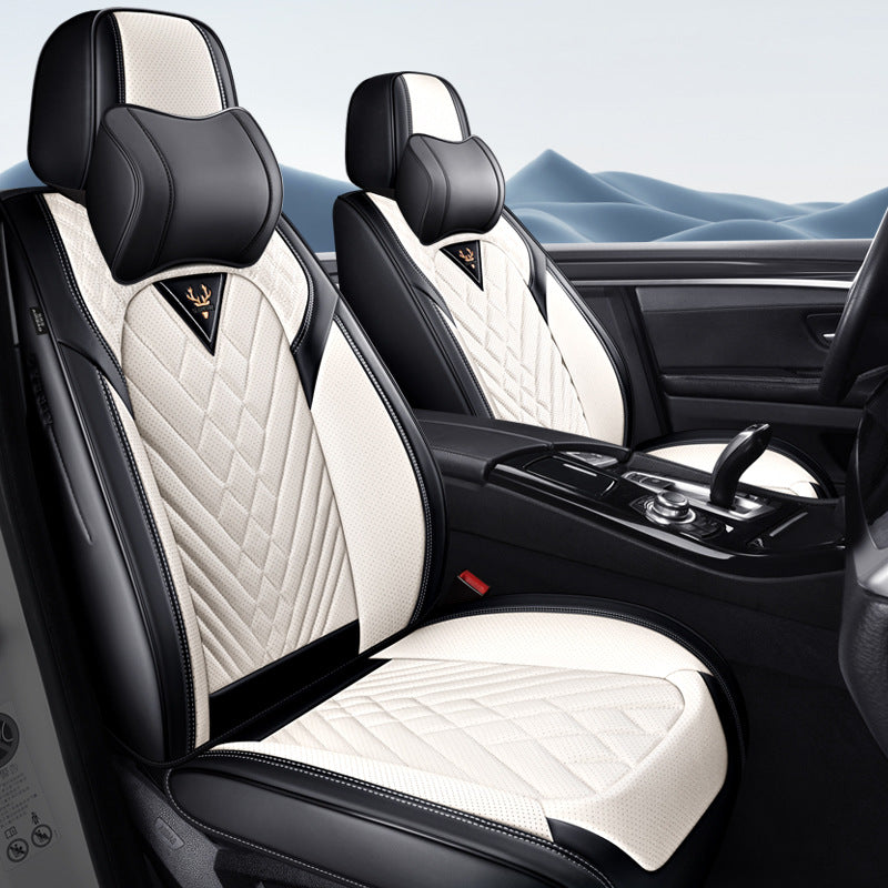 Universal Nappa Leather Five-seat Full Leather All-inclusive Car Seat Cushion