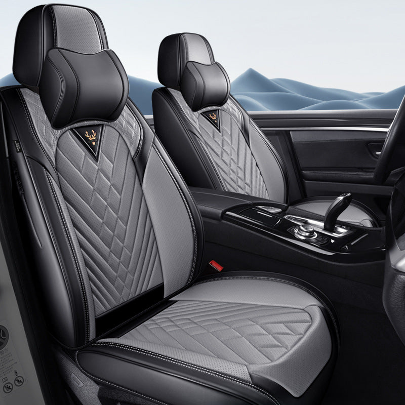 Universal Nappa Leather Five-seat Full Leather All-inclusive Car Seat Cushion