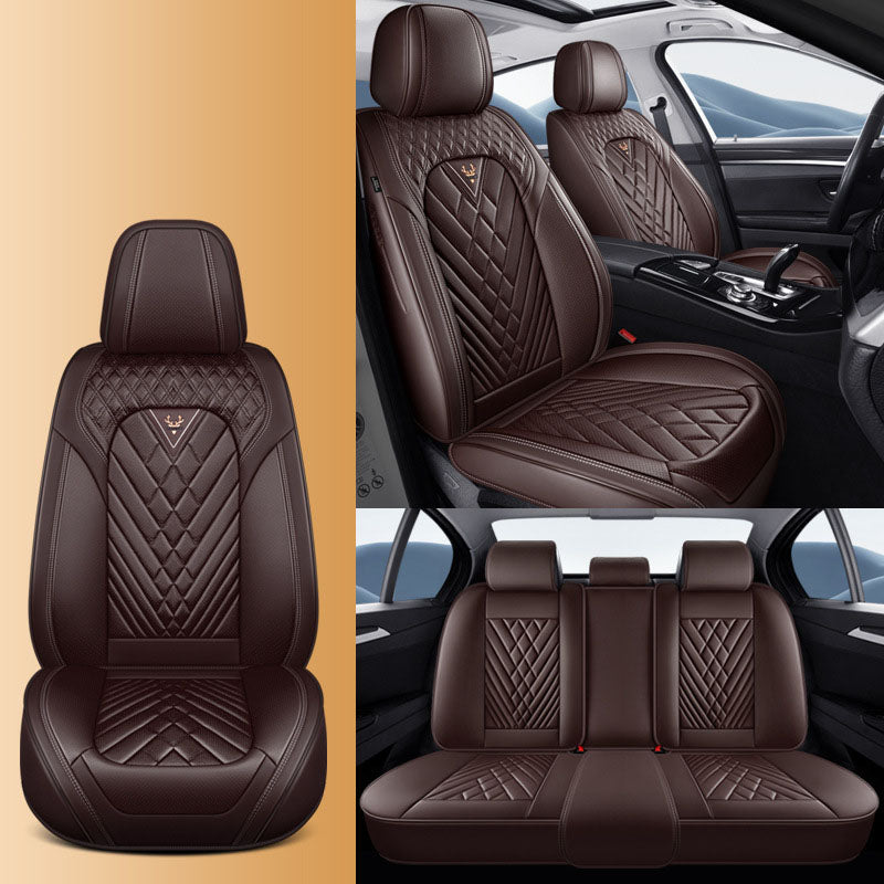 Universal Nappa Leather Five-seat Full Leather All-inclusive Car Seat Cushion