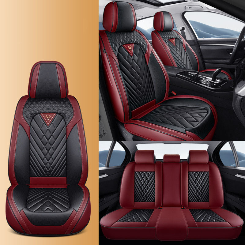 Universal Nappa Leather Five-seat Full Leather All-inclusive Car Seat Cushion