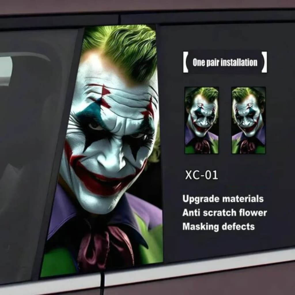 Joker Car Door Sticker