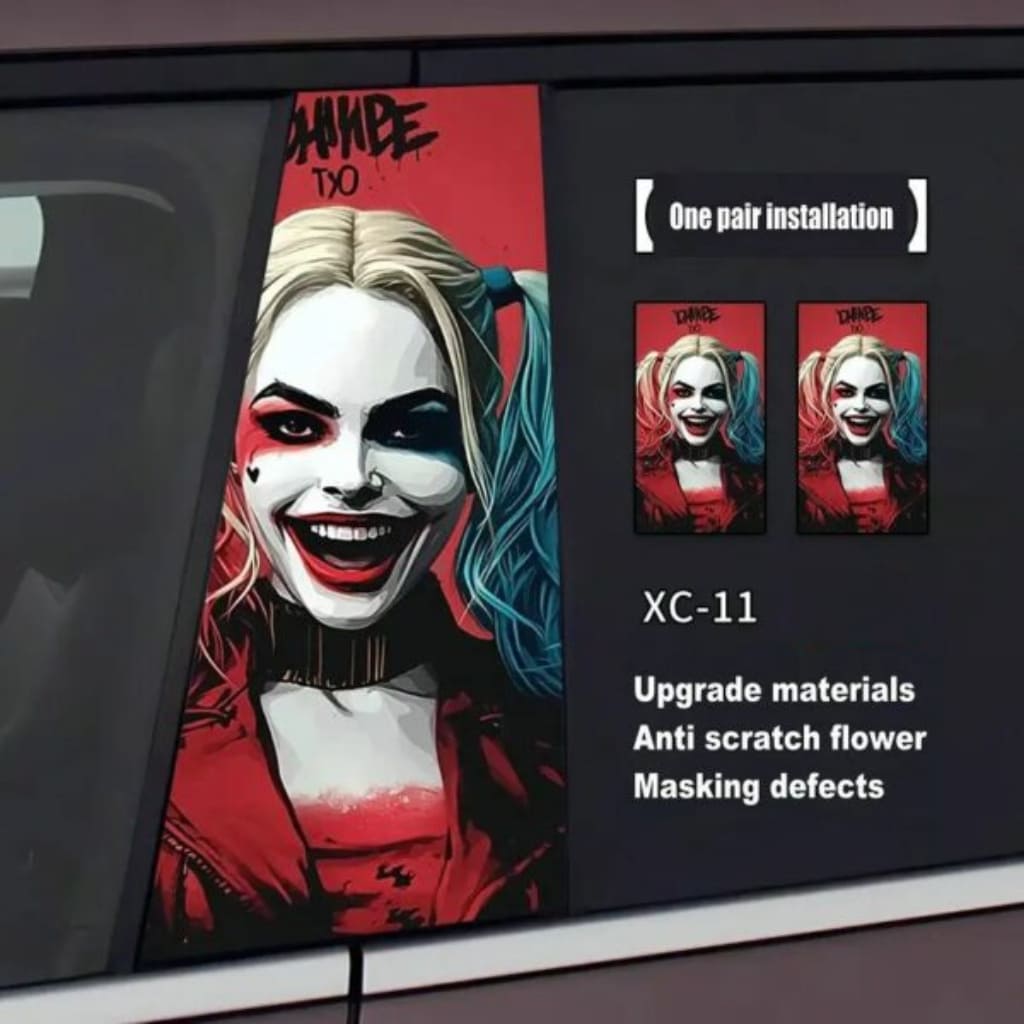 Joker Car Door Sticker