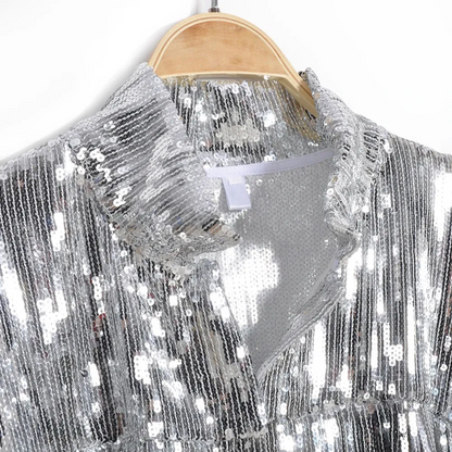 Hip Cowgirl Rodeo Tassel Sequin Jacket