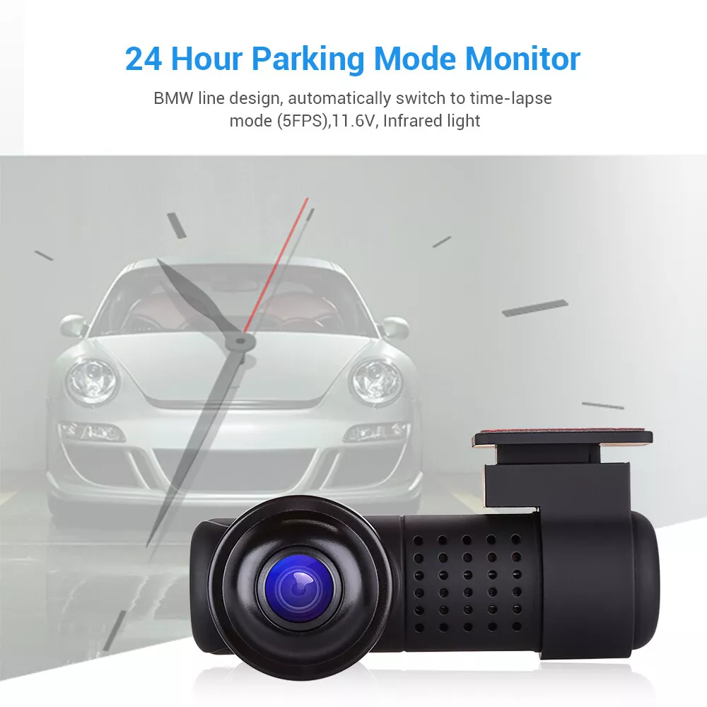 360° Panoramic fisheye len Wifi Car DVR Full View front 4K dash cam Car Camera