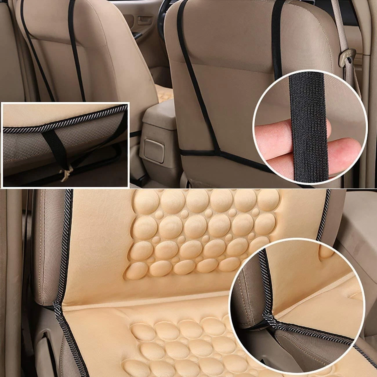 Universal Car Seat Protector Cushion Cover Mat Pad Breathable for Auto Truck SUV