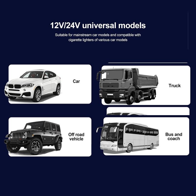 66W USB Car Charger Quick Charge PD QC3.0 With Voltmeter Cigarette Lighter Socket Power Adapter