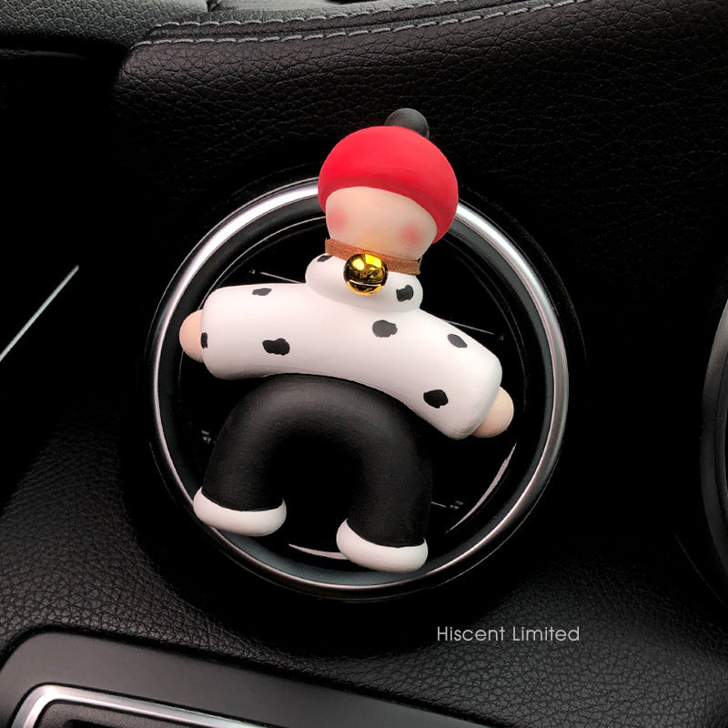 Cute People Shape Car Perfume Clip Car Air Outlet