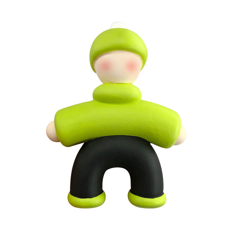 Cute People Shape Car Perfume Clip Car Air Outlet