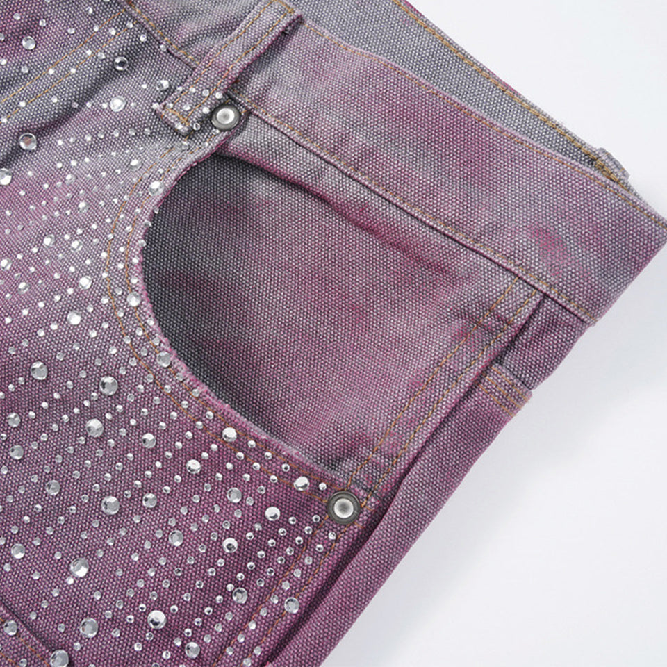 Rhinestone Cowboy Denim Shorts
