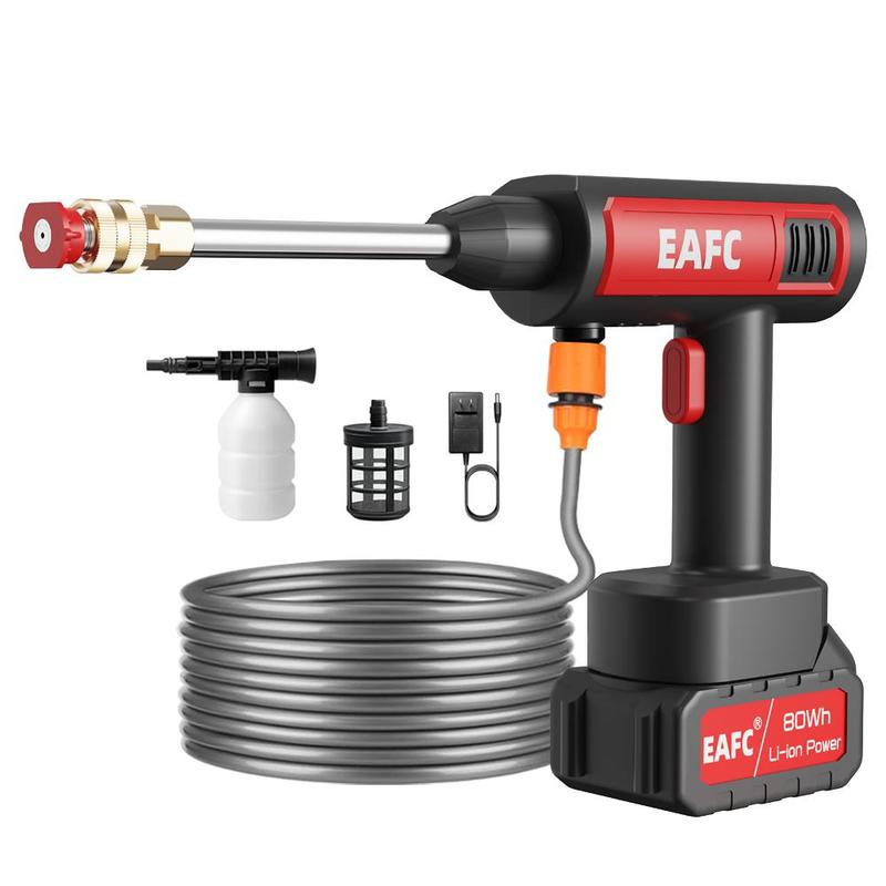 Portable Wireless High Pressure Car Wash Water-Gun