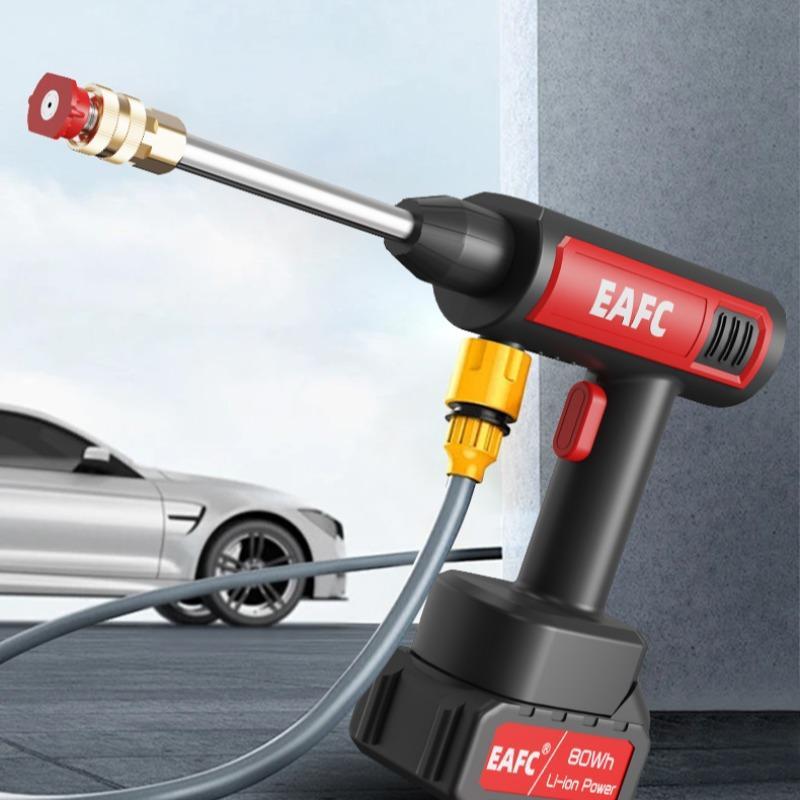 Portable Wireless High Pressure Car Wash Water-Gun