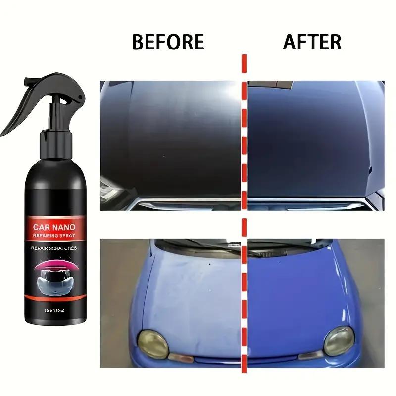 Nano Ceramic Coating Spray - Ultimate Car Paint Protection And Hydrophobic Glass Coating Water Repellent