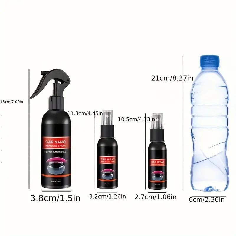 Nano Ceramic Coating Spray - Ultimate Car Paint Protection And Hydrophobic Glass Coating Water Repellent