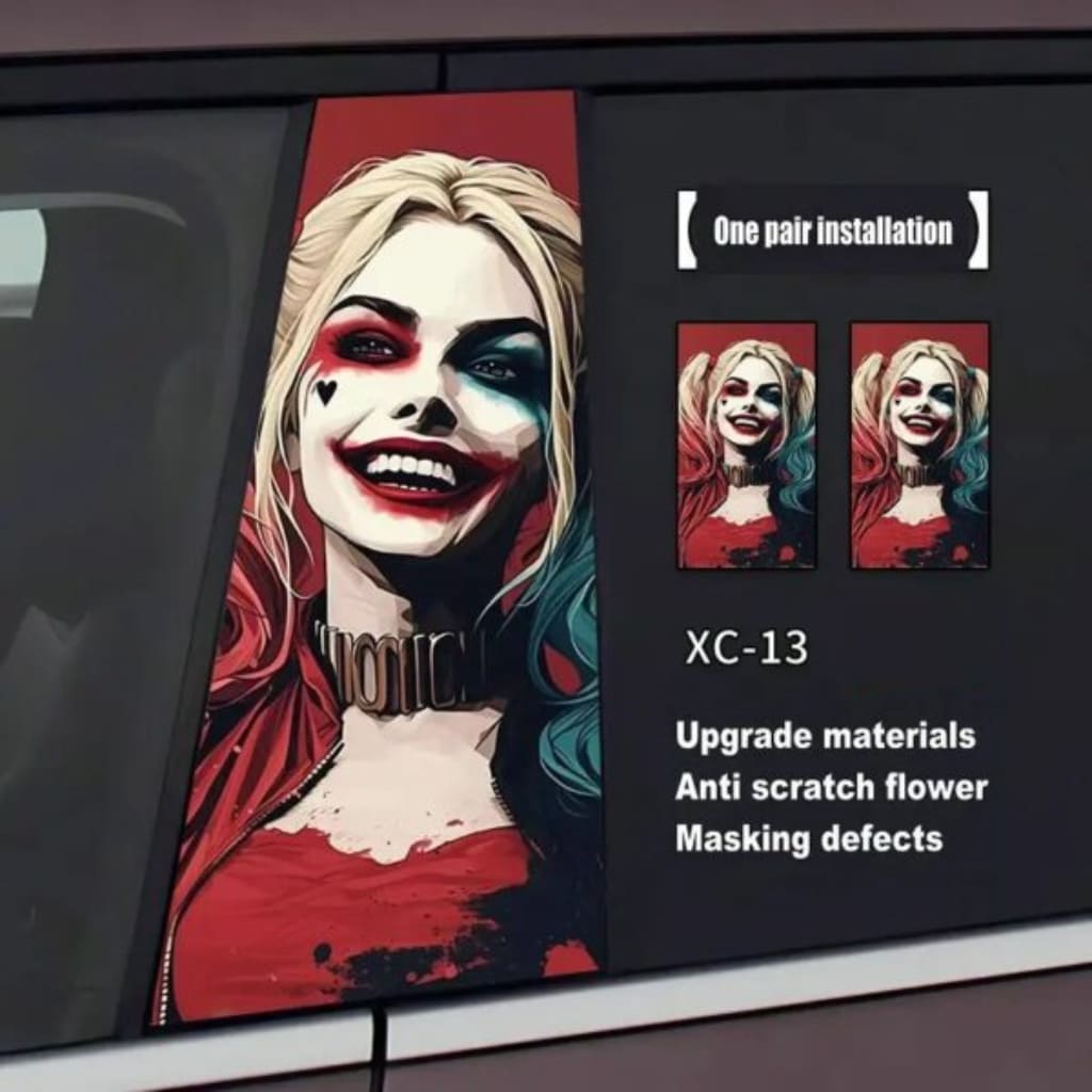 Joker Car Door Sticker