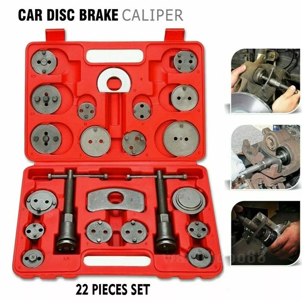 22pcs Heavy Duty Disc Brake Caliper Tool Set and Wind Back Kit CAR DISC TOOL