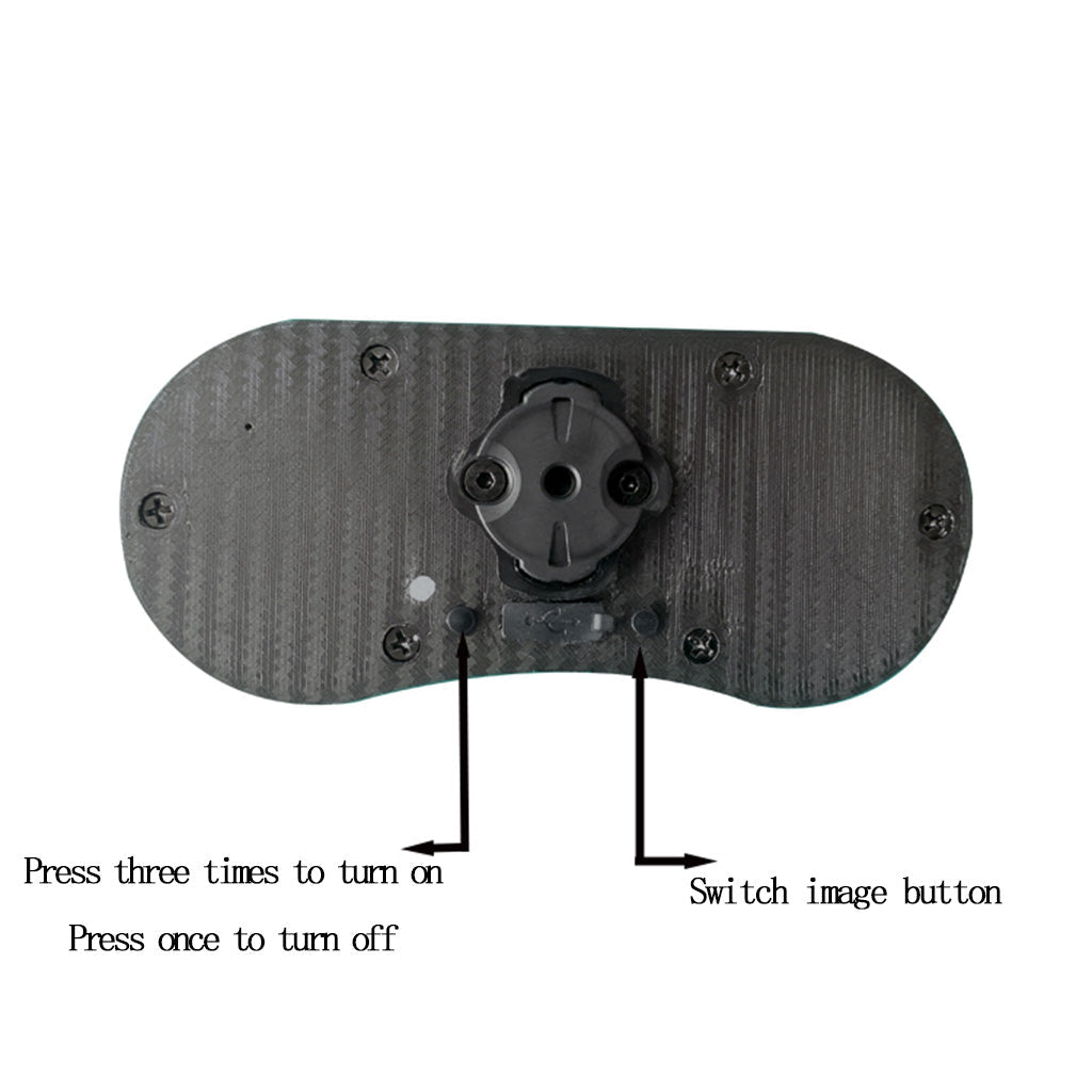 Programmable Pair Eyes Rear Bike Lights