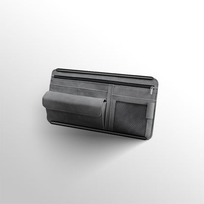 Car Sun Visor Organizer Glasses Case Storage Bag