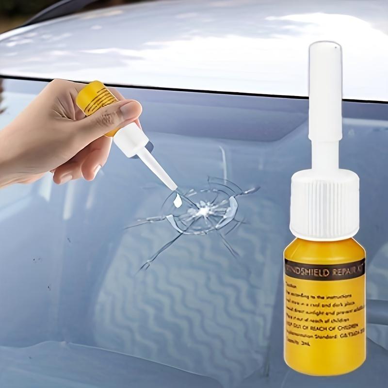Auto Windshield Repair Kit - Nanofluid Filler for Chip & Star Crack Disappearance, Liquid Glass Maintenance