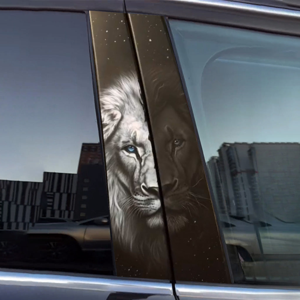 Lion Car Door Stickers