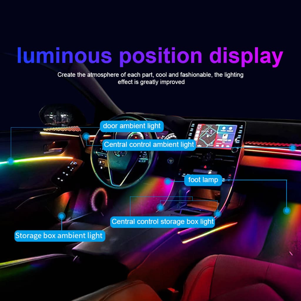 Universal Symphony Car Interior Ambient Lights
