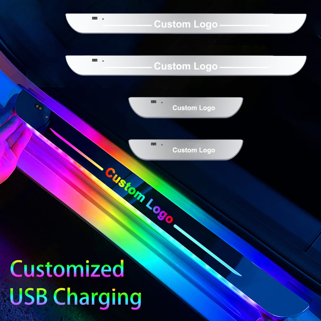 Custom Car Door Sill Lights