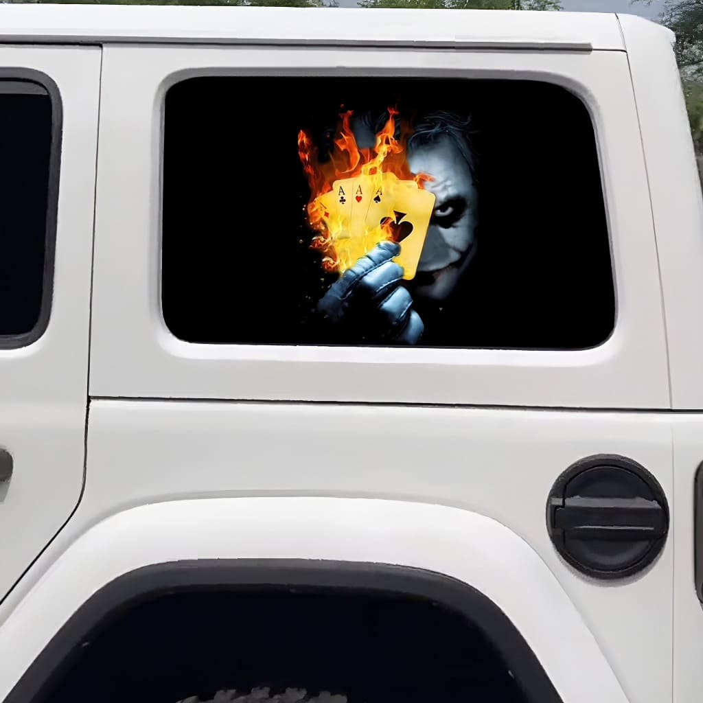 Custom car Window Decals