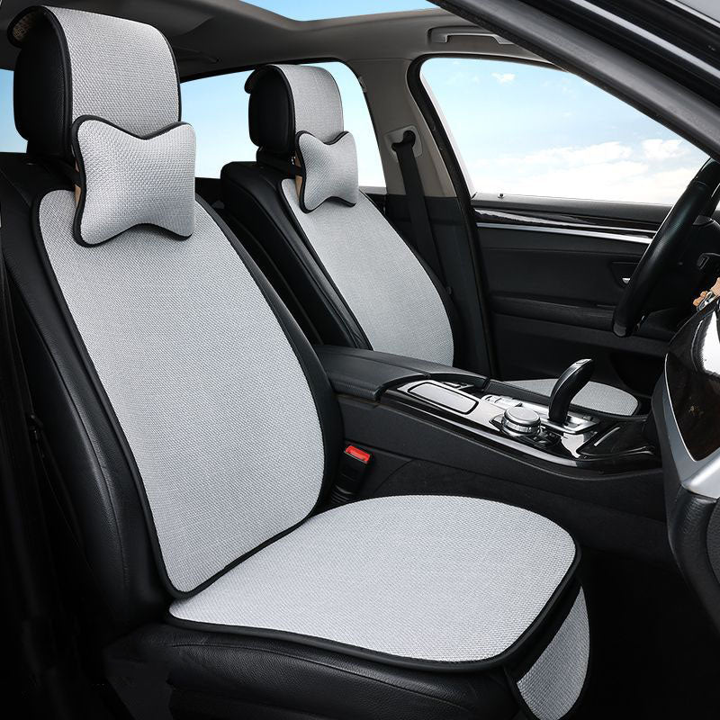 Universal Non-slip Wear-Resistant Linen Seat Cushion Chair Cover