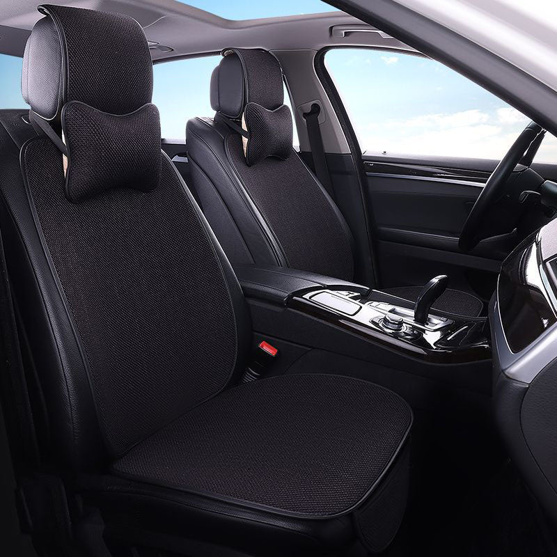 Universal Non-slip Wear-Resistant Linen Seat Cushion Chair Cover