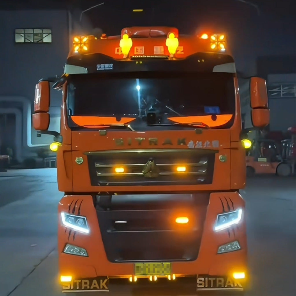 High Brightness Devil Eyes Light with PU Leather Cover