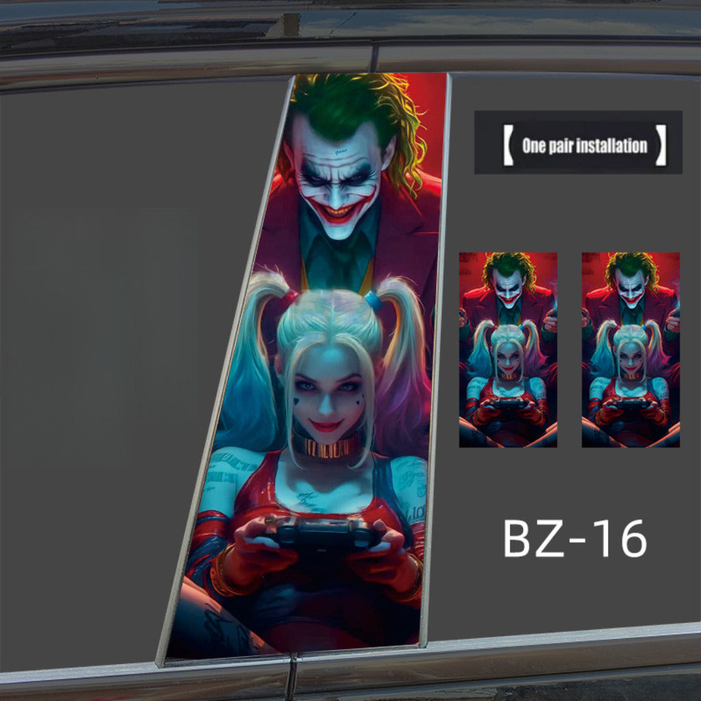 Joker Car Door Sticker