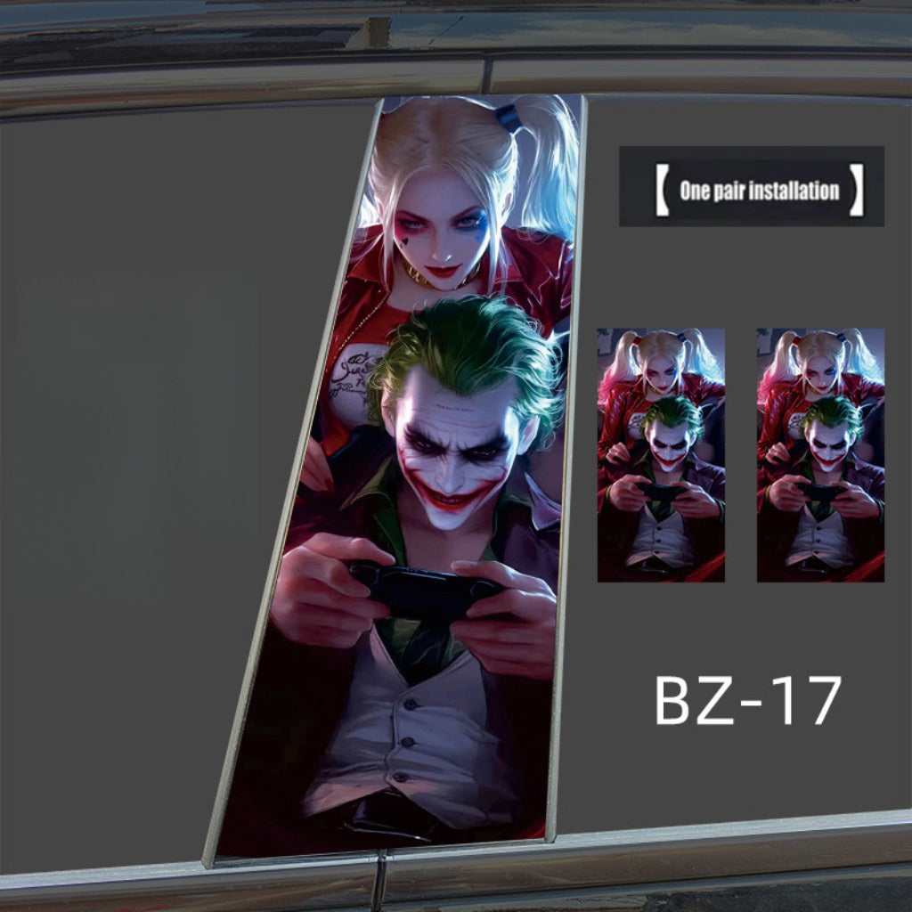 Joker Car Door Sticker