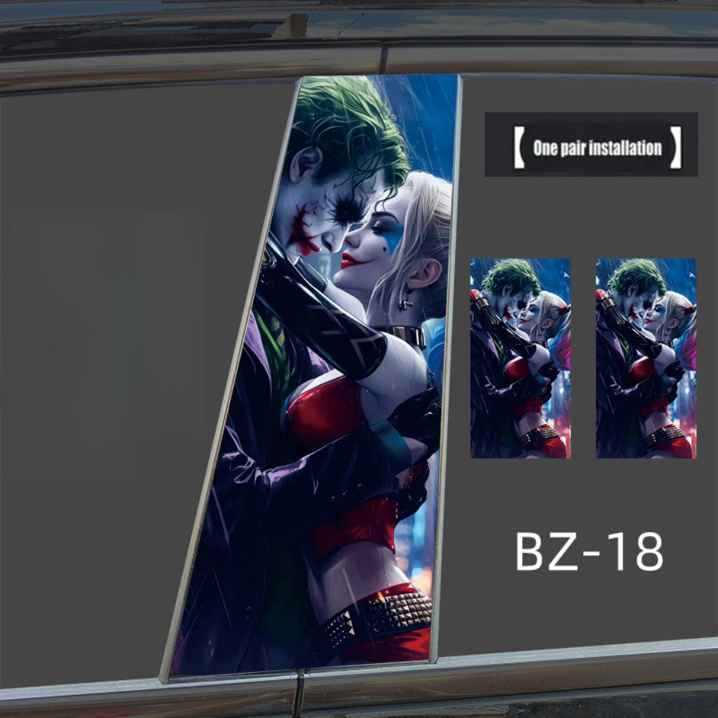 Joker Car Door Sticker